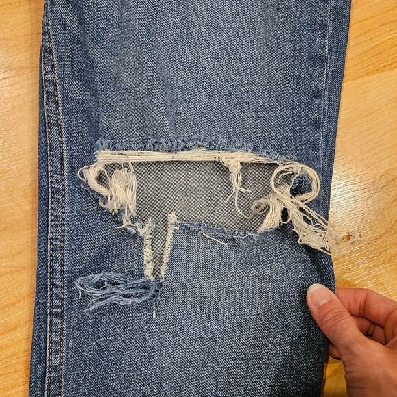 Abercrombie & Fitch Jeans Womens 2 The Ankle Straight Ultra High Rise Curve Love - Picture 5 of 12